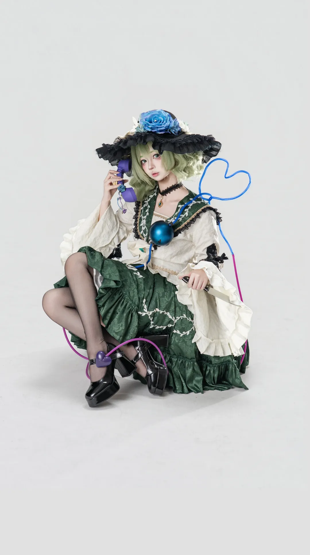 二次元撮影, 東方Project, 古明地こいし コスプレ, ゴシック・ロリータ, 東方Projectコスプレ - 3枚目