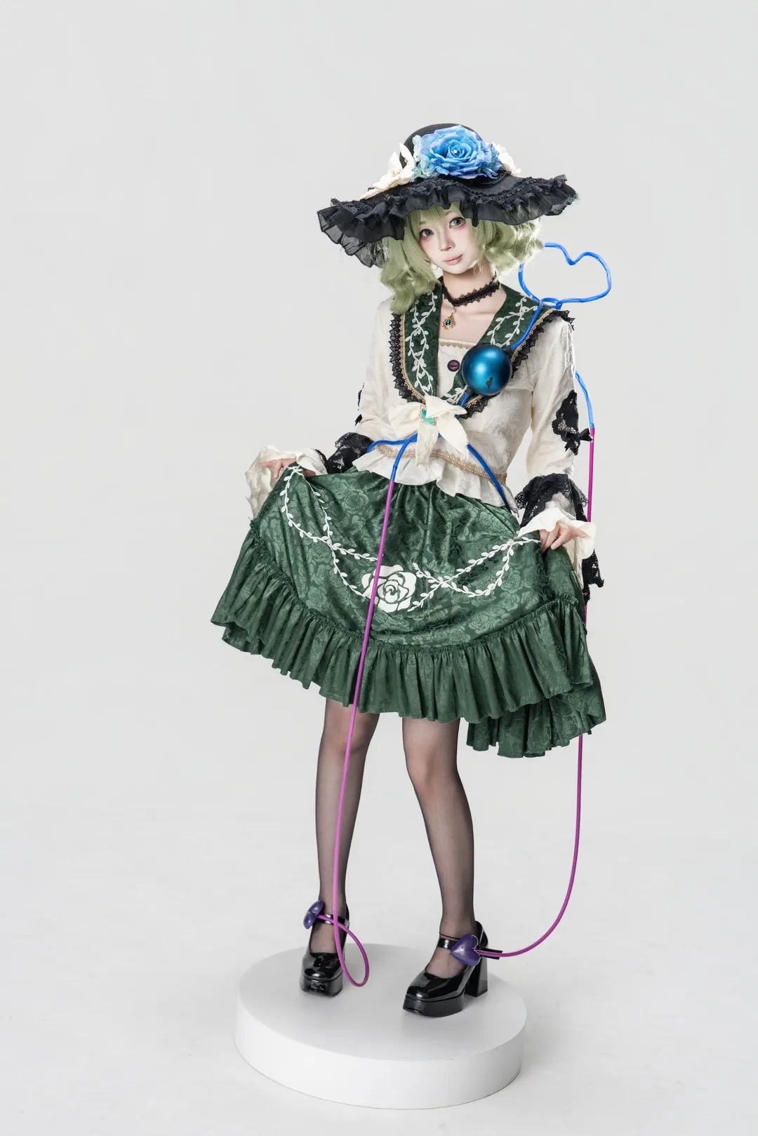 东方project, 动作参考, 古明地恋cos, 车万cosplay, 古明地恋正片 - 第14张