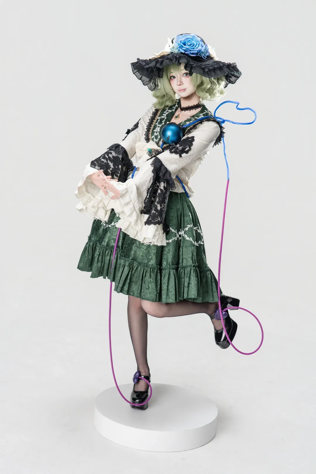 东方project, 动作参考, 古明地恋cos, 车万cosplay, 古明地恋正片 - 第15张