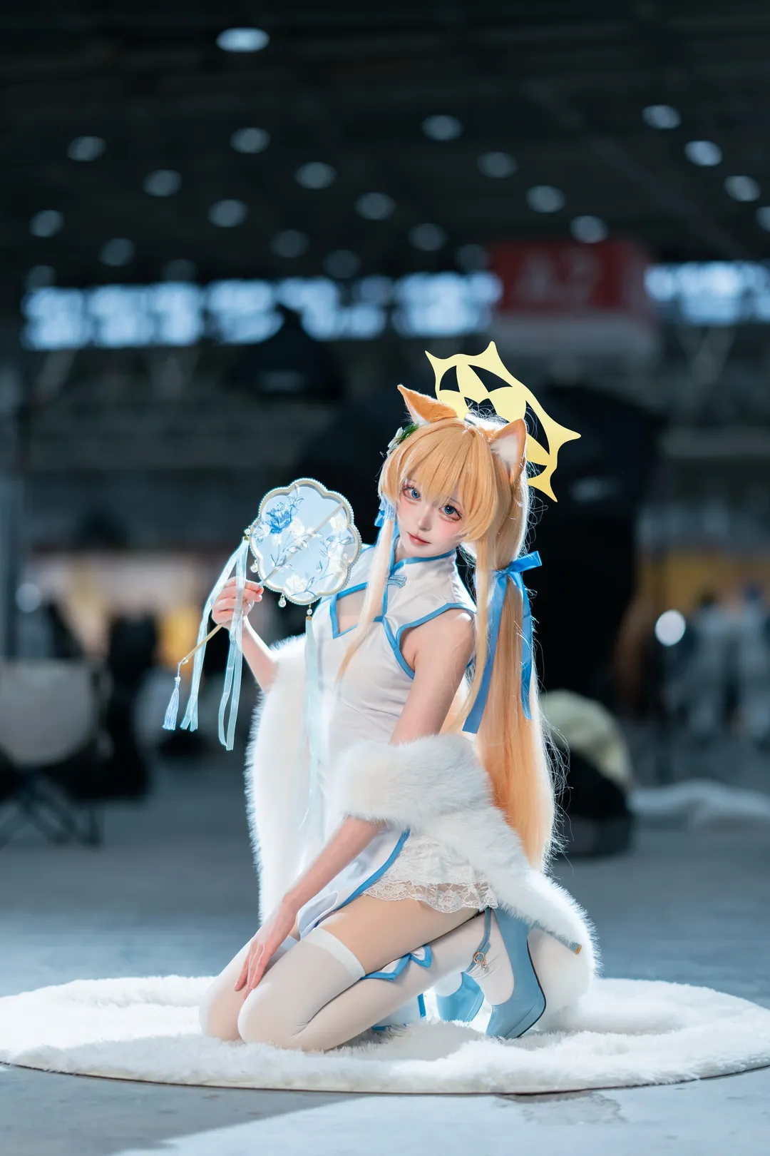 キャラクター再現, ブルーアーカイブ, チャイナドレス, 武漢夢郷, マリーコスプレ - 3枚目