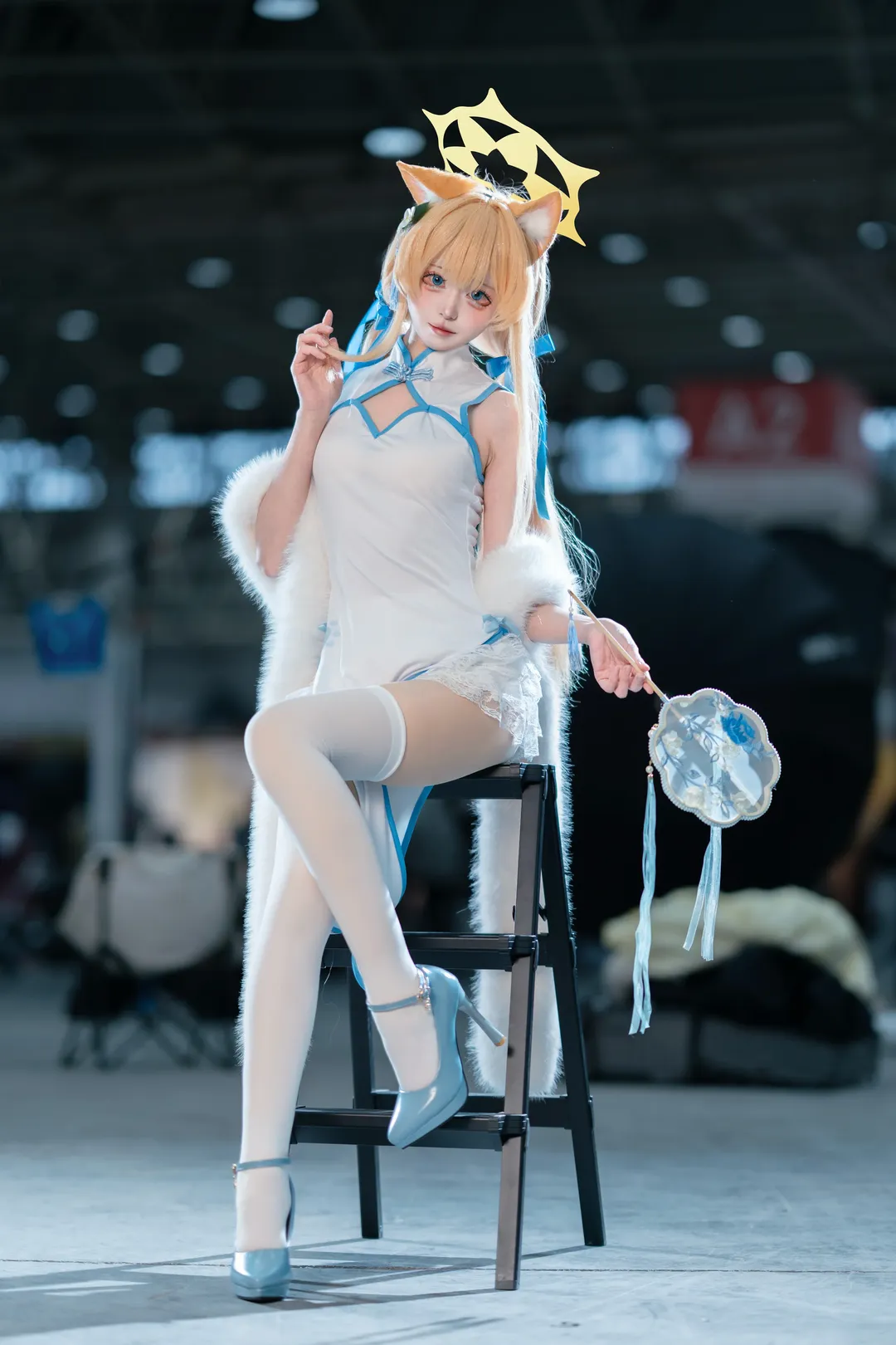 キャラクター再現, ブルーアーカイブ, チャイナドレス, 武漢夢郷, マリーコスプレ - 4枚目