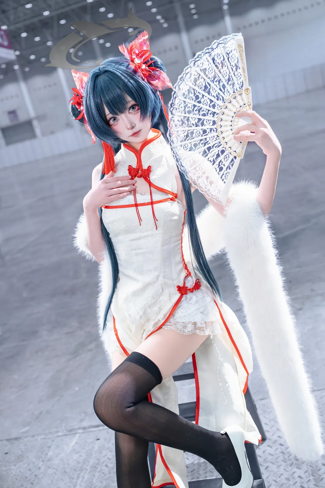 妃咲cos, 碧蓝档案, cosplay场照, 武汉漫展, 新春cos - 第1张