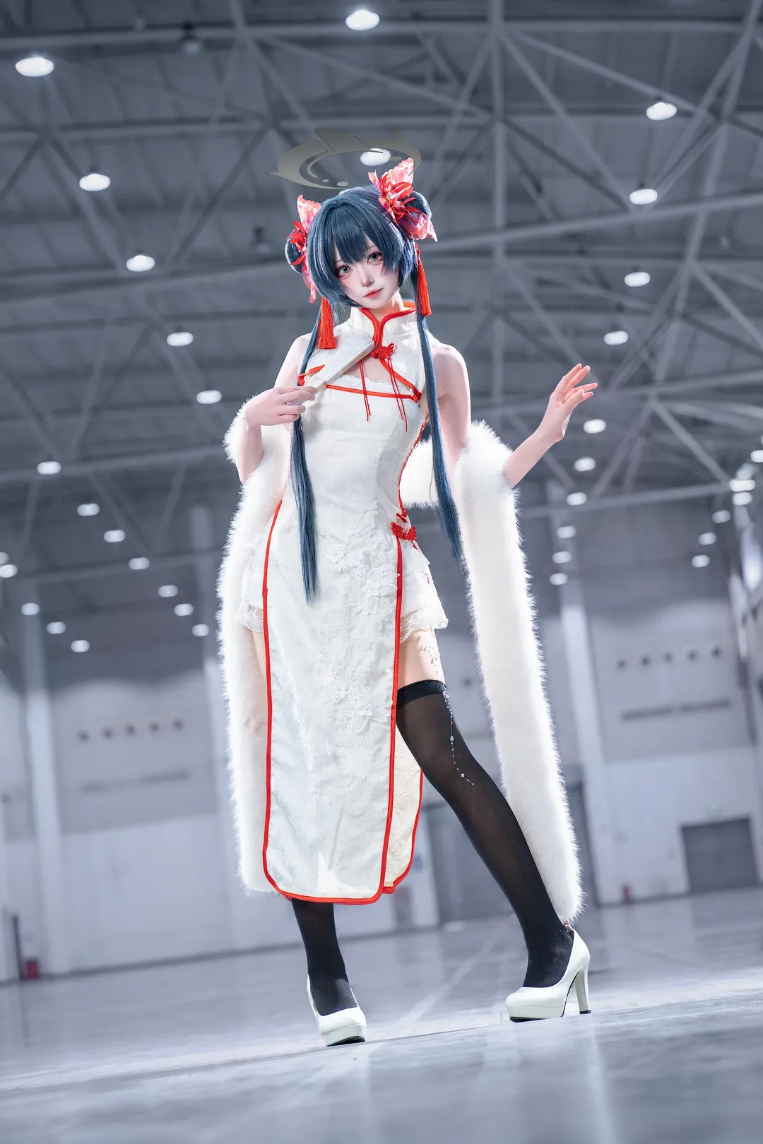 妃咲cos, 碧蓝档案, cosplay场照, 武汉漫展, 新春cos - 第3张