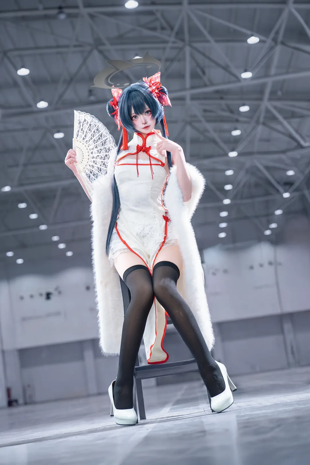 妃咲cos, 碧蓝档案, cosplay场照, 武汉漫展, 新春cos - 第4张