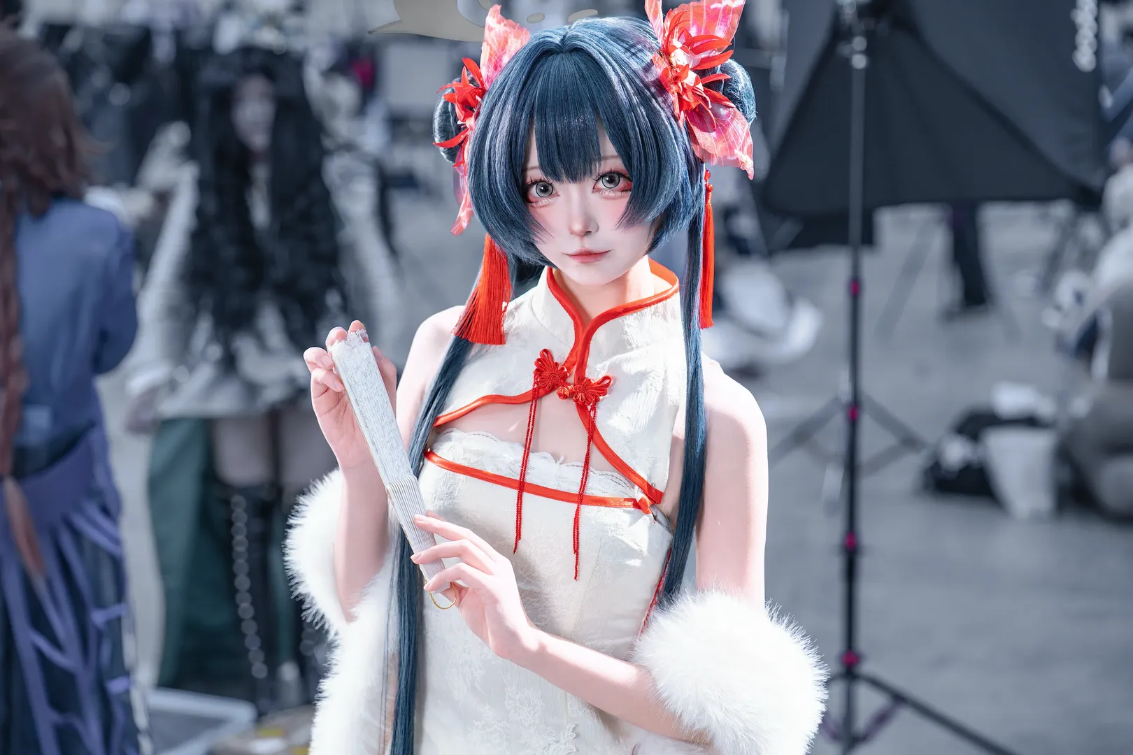妃咲cos, 碧蓝档案, cosplay场照, 武汉漫展, 新春cos - 第7张