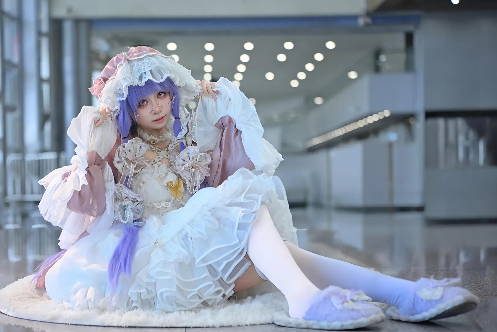 东方project, 漫展返图, 二次元cosplay, 帕秋莉cos, 洛丽塔穿搭 - 第4张