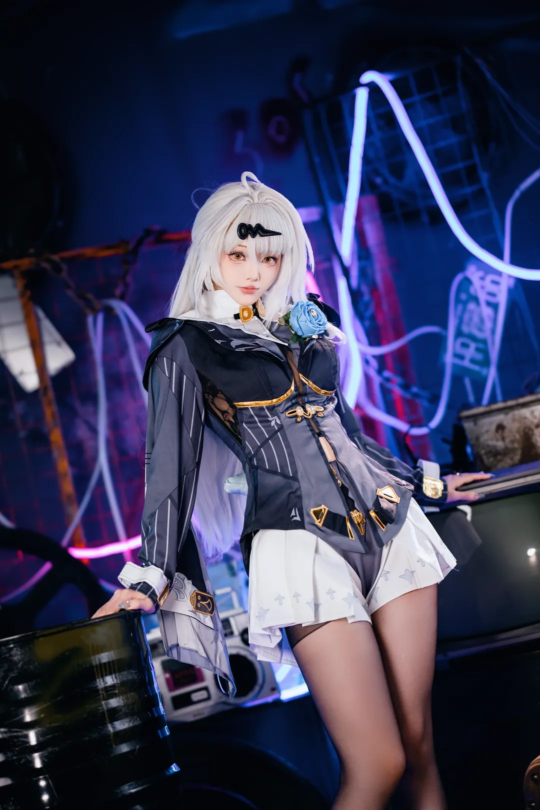 絕區零, 賽博朋克, 儀玄cos, cosplay攝影, 霓虹燈 - 第1張