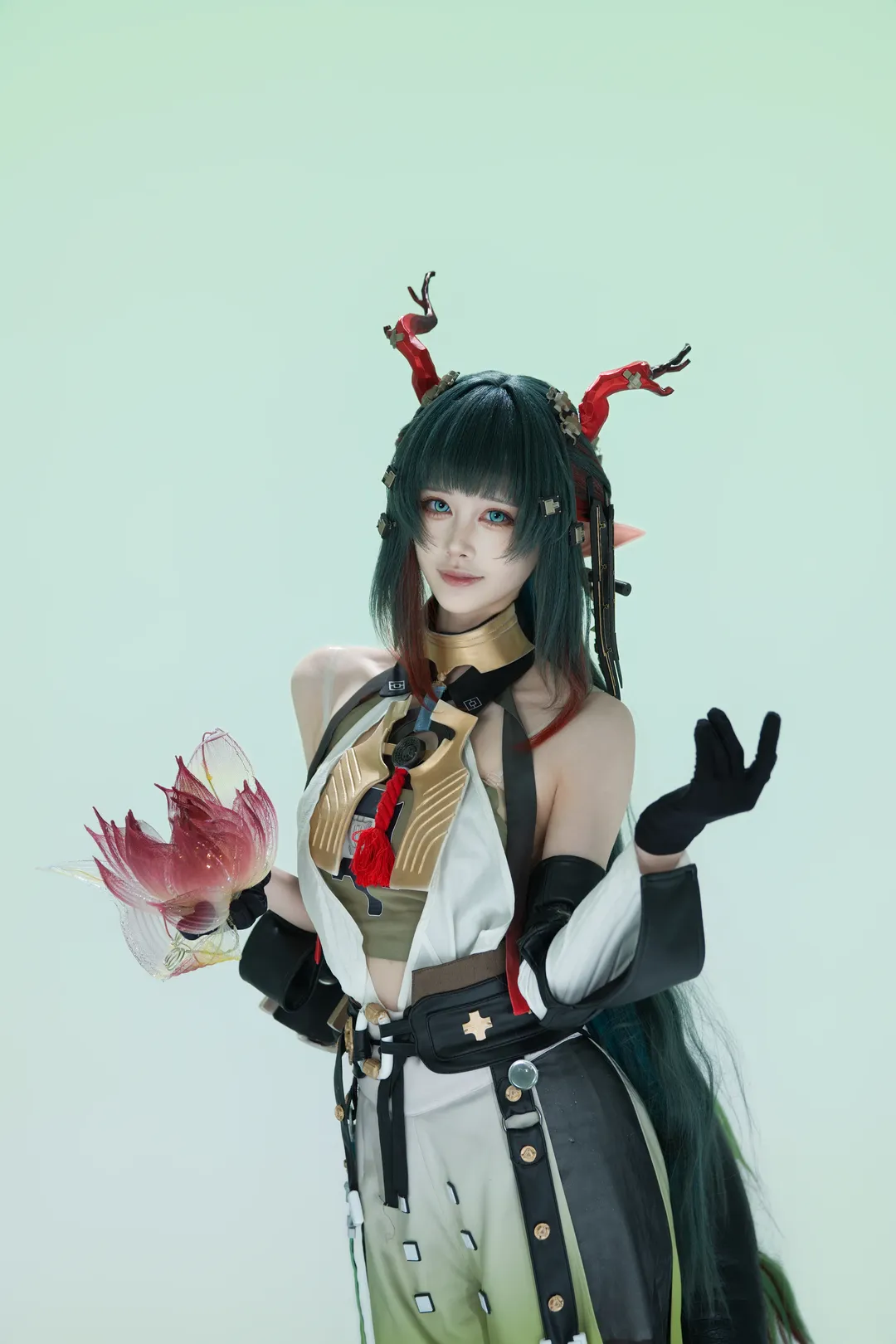 角色扮演, 白棚拍摄, 明日方舟终末地, cosplay摄影, 庄方宜cos - 第2张