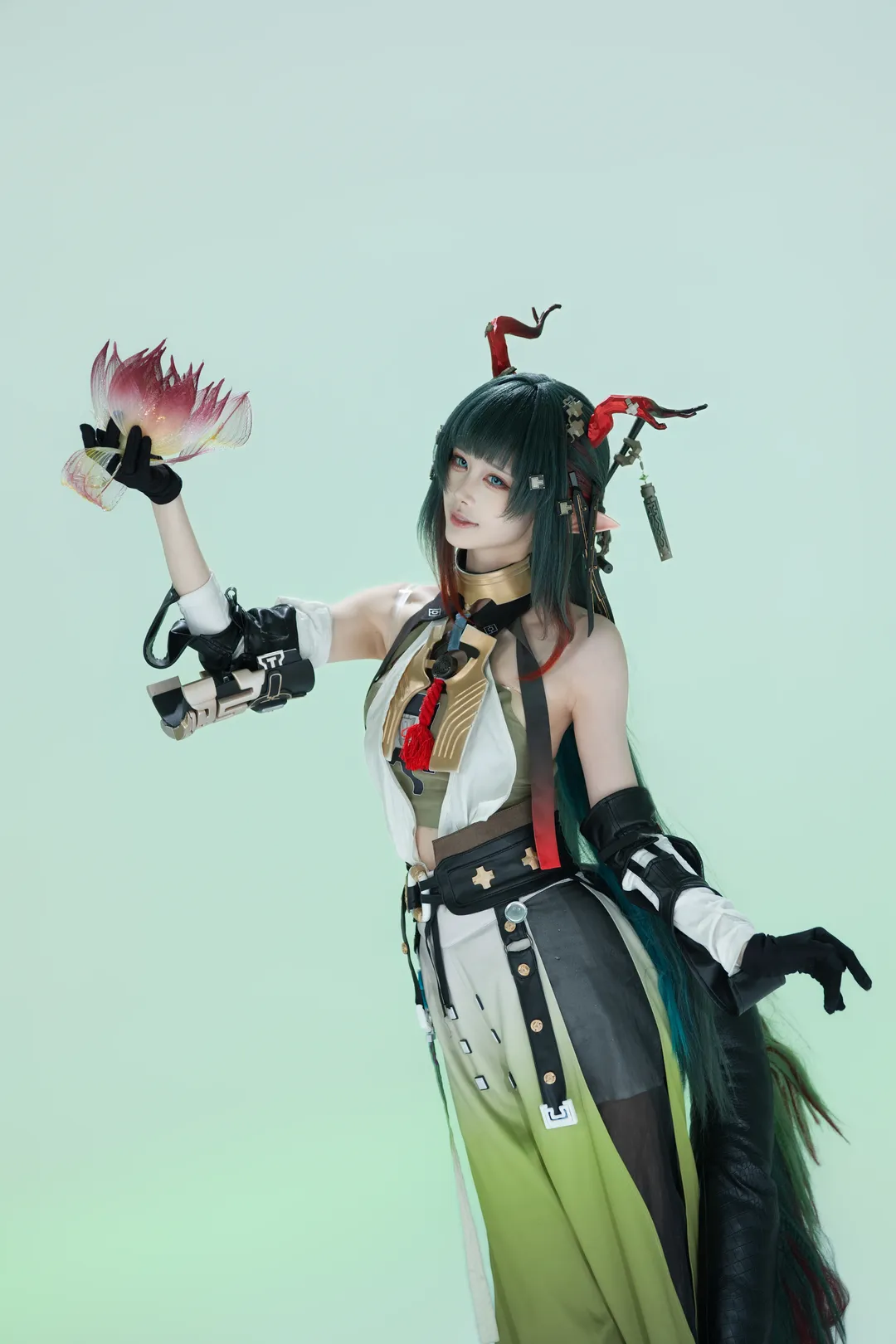 ロールプレイ, 白ホリ撮影, アークナイツ：エンドフィールド, コスプレ撮影, ゾアン・ファンイ コスプレ