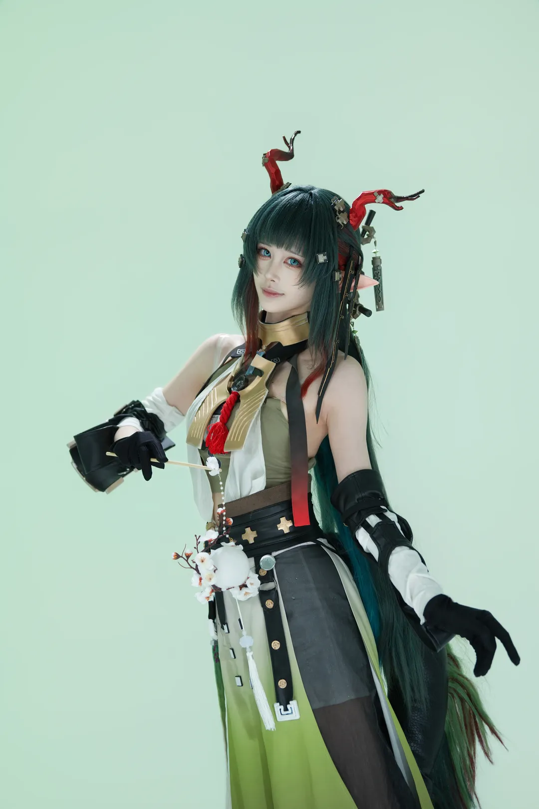 角色扮演, 白棚拍摄, 明日方舟终末地, cosplay摄影, 庄方宜cos - 第4张