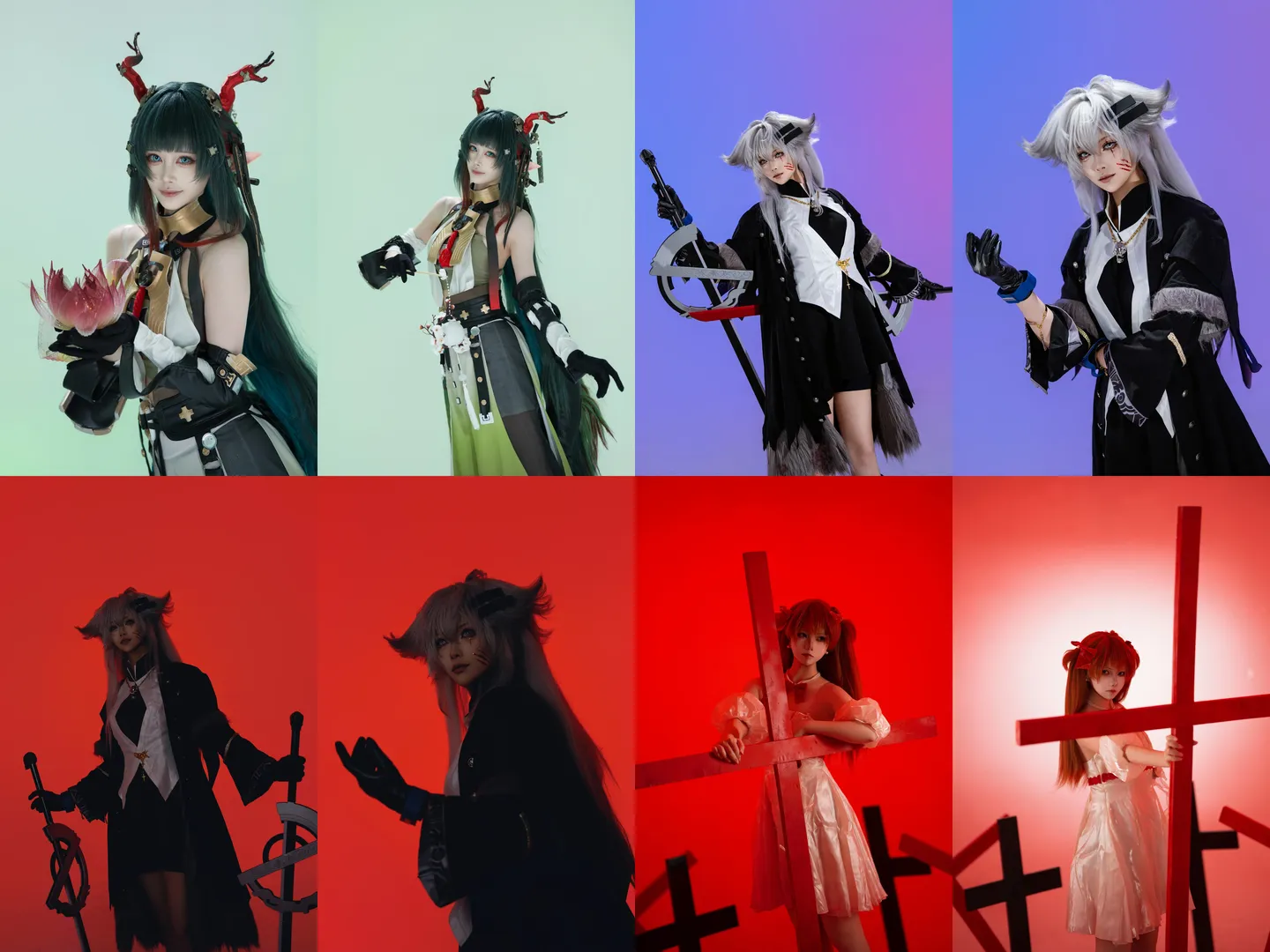 二次元摄影, 明日方舟, EVA, 明日香cos, 宁波cosplay