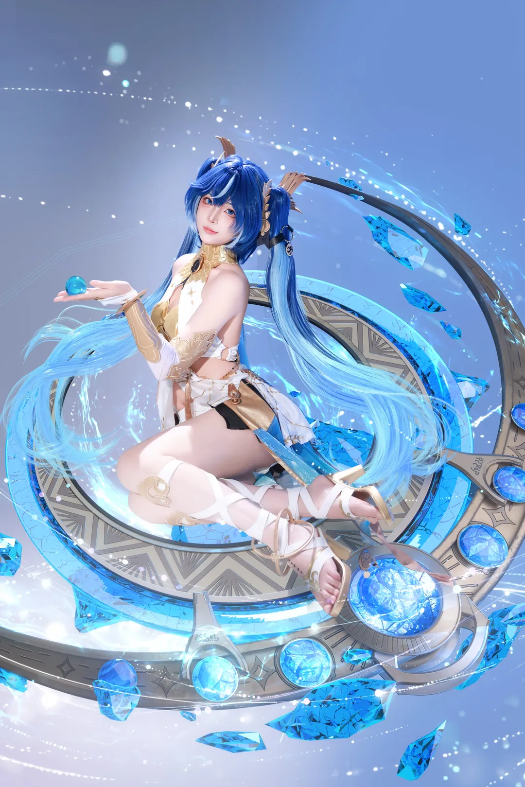 鸣潮, cosplay, 游戏角色, 尤诺cos, 月相轮转