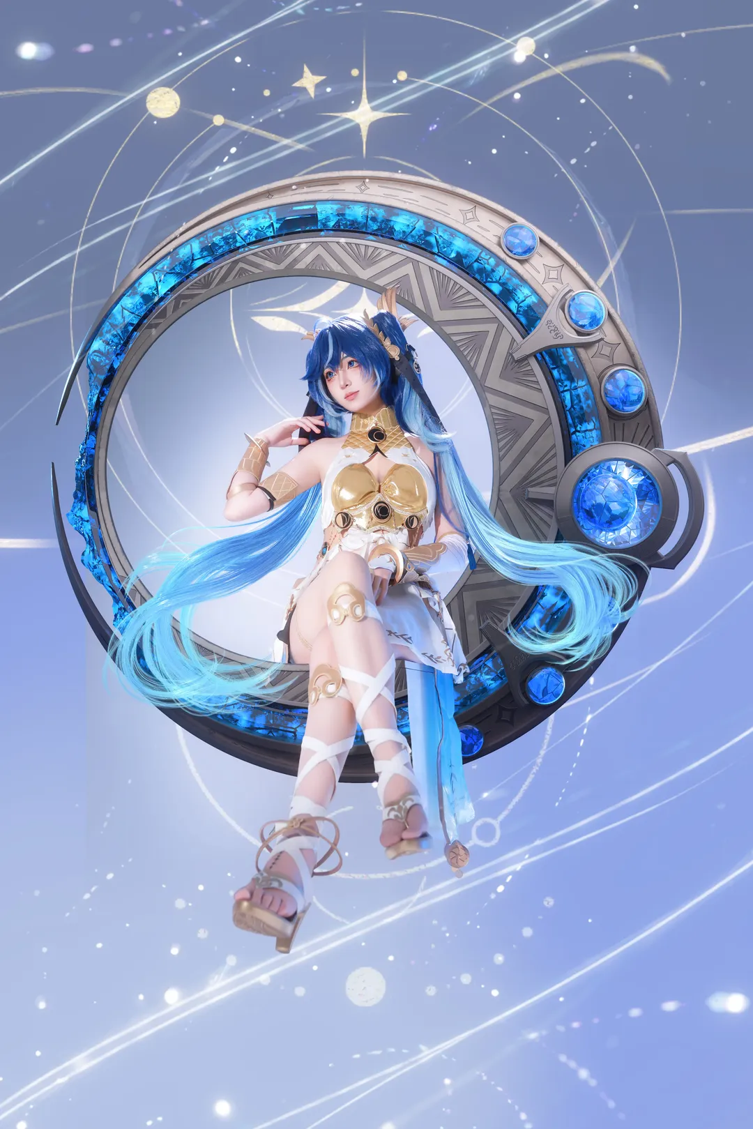 鸣潮, cosplay, 游戏角色, 尤诺cos, 月相轮转 - 第3张