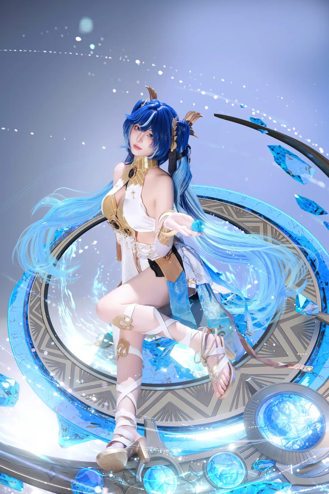 鸣潮, cosplay, 游戏角色, 尤诺cos, 月相轮转 - 第4张