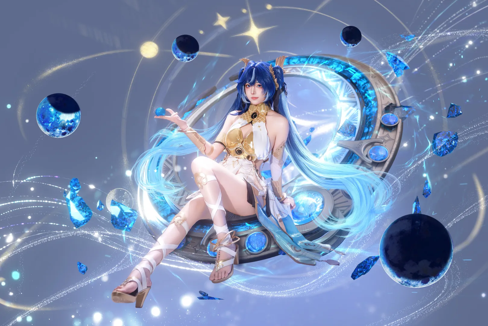 鸣潮, cosplay, 游戏角色, 尤诺cos, 月相轮转 - 第6张