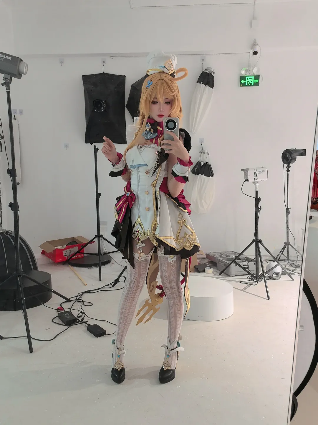 原神, 游戏角色, 爱可菲cos, 原神cosplay, 摄影棚外拍 - 第3张