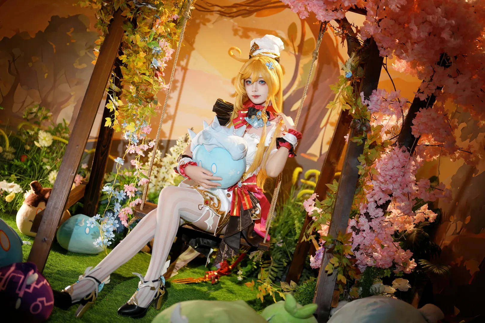 Genshin Impact, Character accuracy, Escoffier cosplay, Female chef, Dessert - Image 5