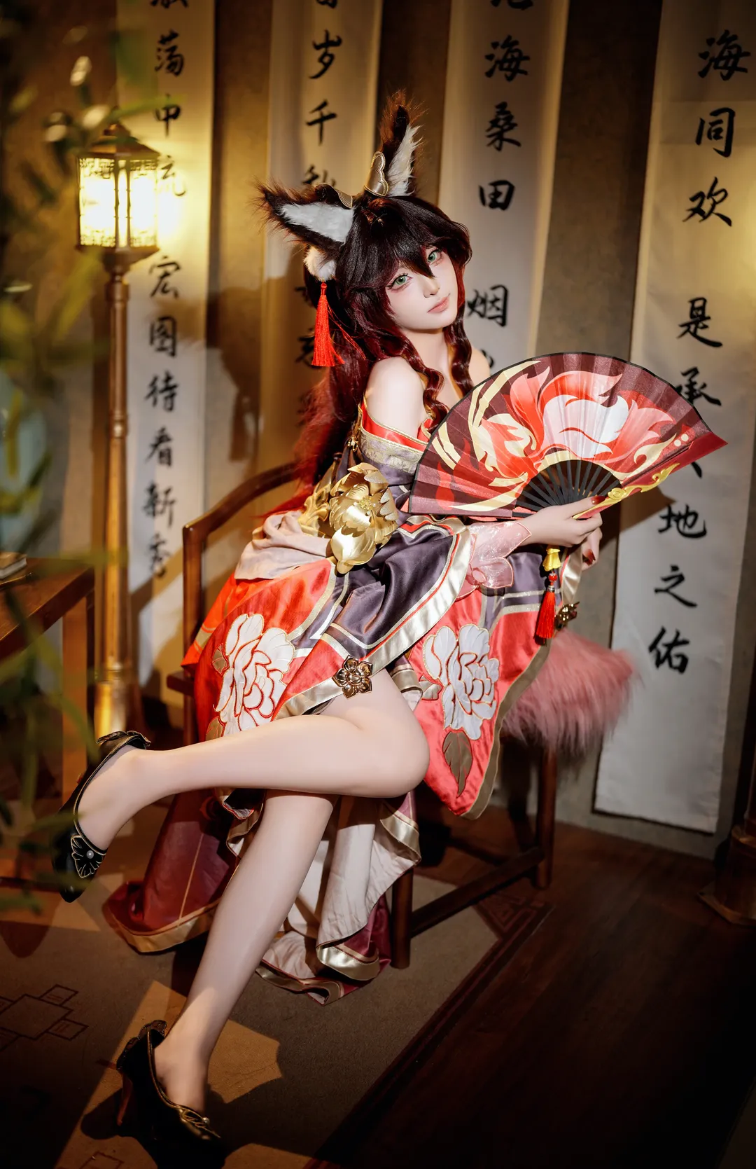 忘歸人cos, 古風攝影, 崩壞星穹鐵道, 星穹鐵道cosplay, 仙舟狐仙 - 第1張