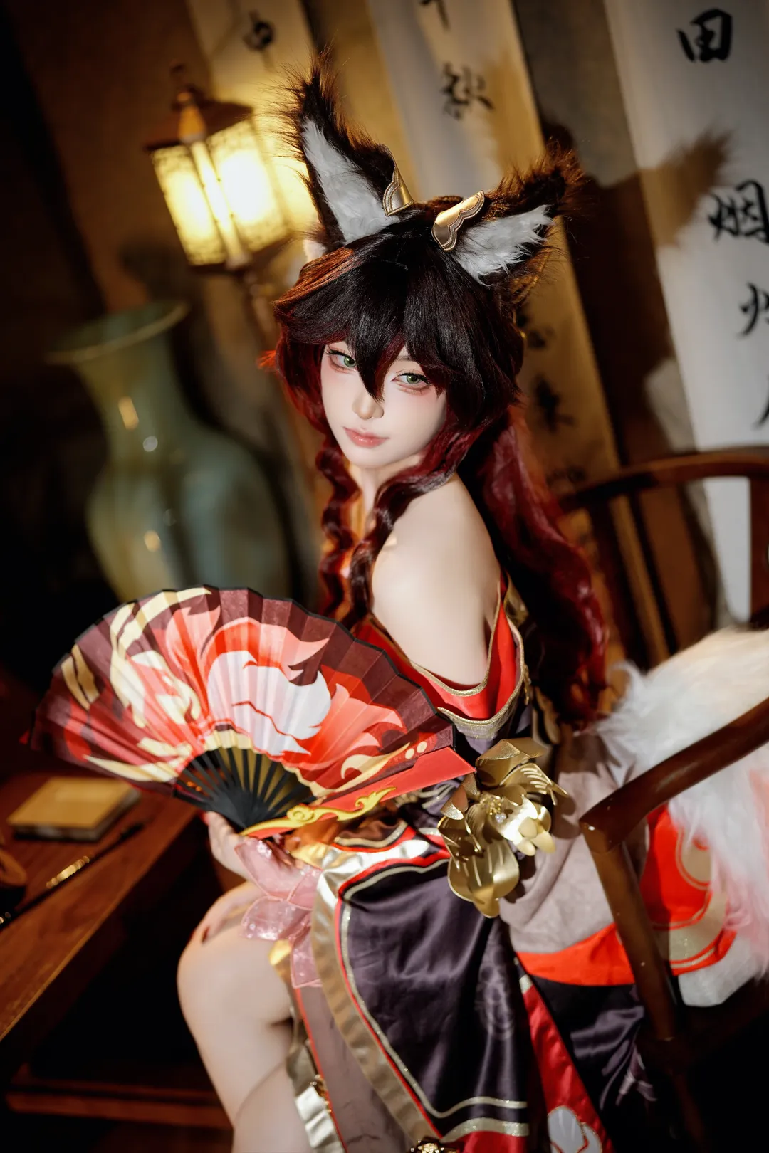 忘歸人cos, 古風攝影, 崩壞星穹鐵道, 星穹鐵道cosplay, 仙舟狐仙 - 第3張