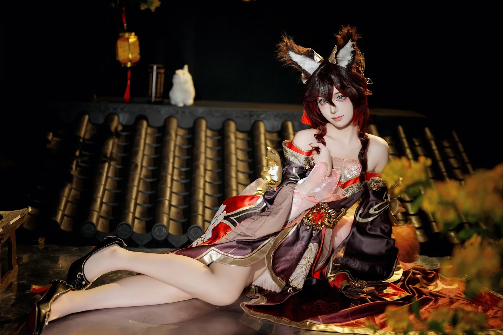 忘歸人cos, 古風攝影, 崩壞星穹鐵道, 星穹鐵道cosplay, 仙舟狐仙 - 第4張