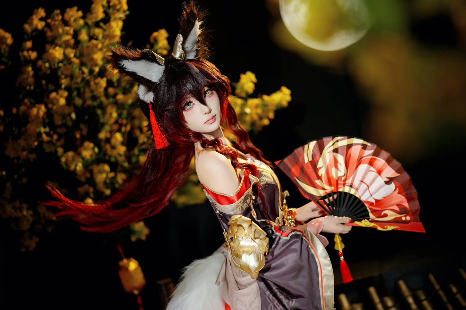 忘歸人cos, 古風攝影, 崩壞星穹鐵道, 星穹鐵道cosplay, 仙舟狐仙 - 第7張