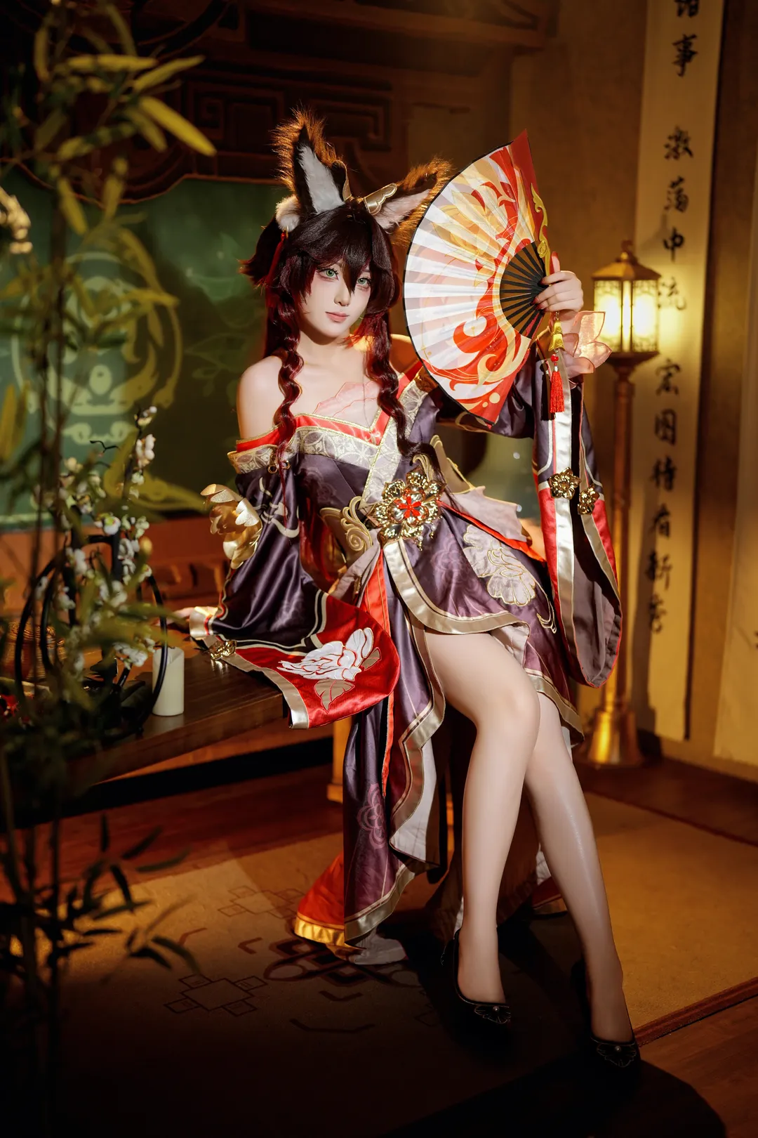 忘歸人cos, 古風攝影, 崩壞星穹鐵道, 星穹鐵道cosplay, 仙舟狐仙 - 第8張