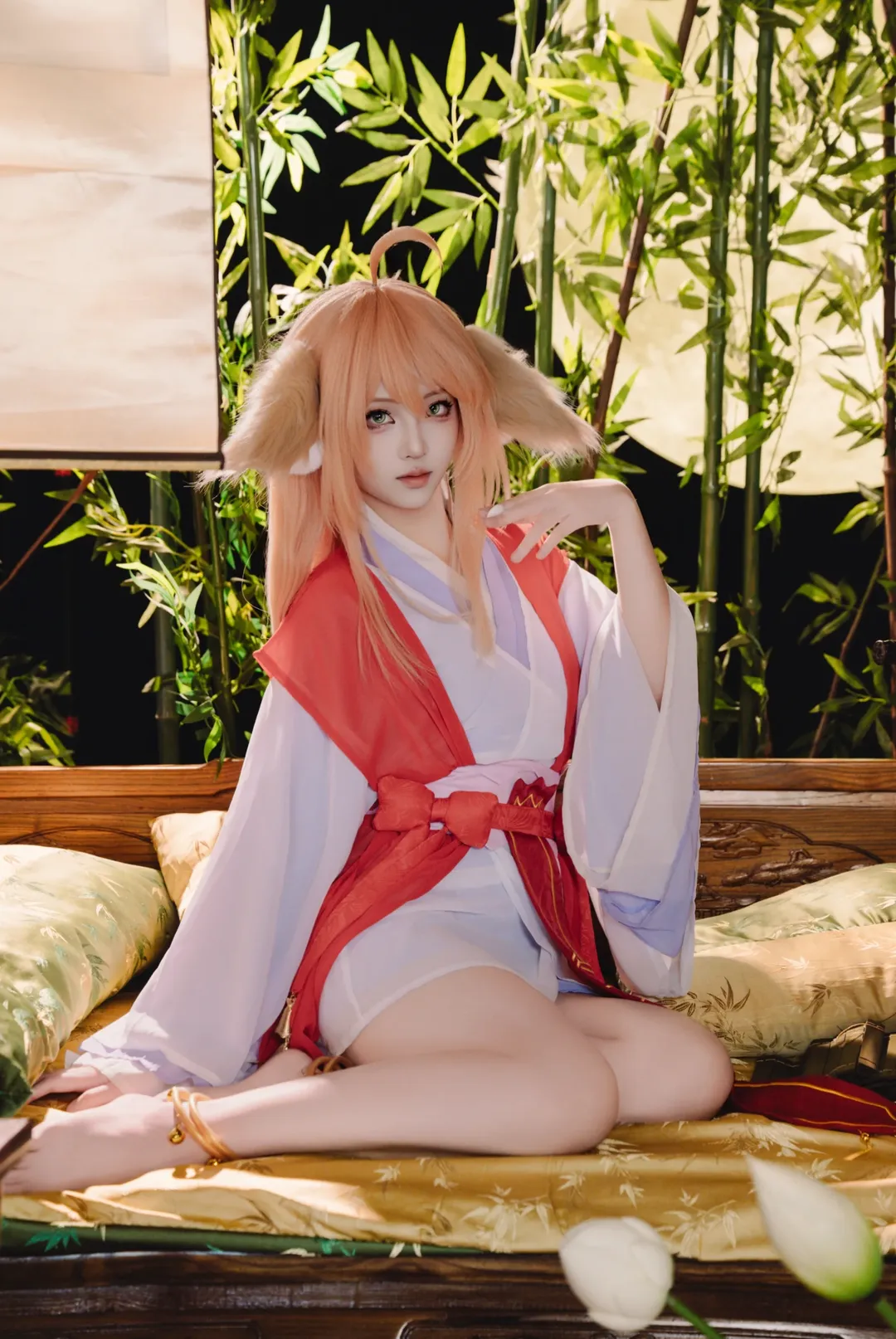 角色还原, 古风摄影, 涂山红红cos, 狐妖小红娘, 汉服造型 - 第2张