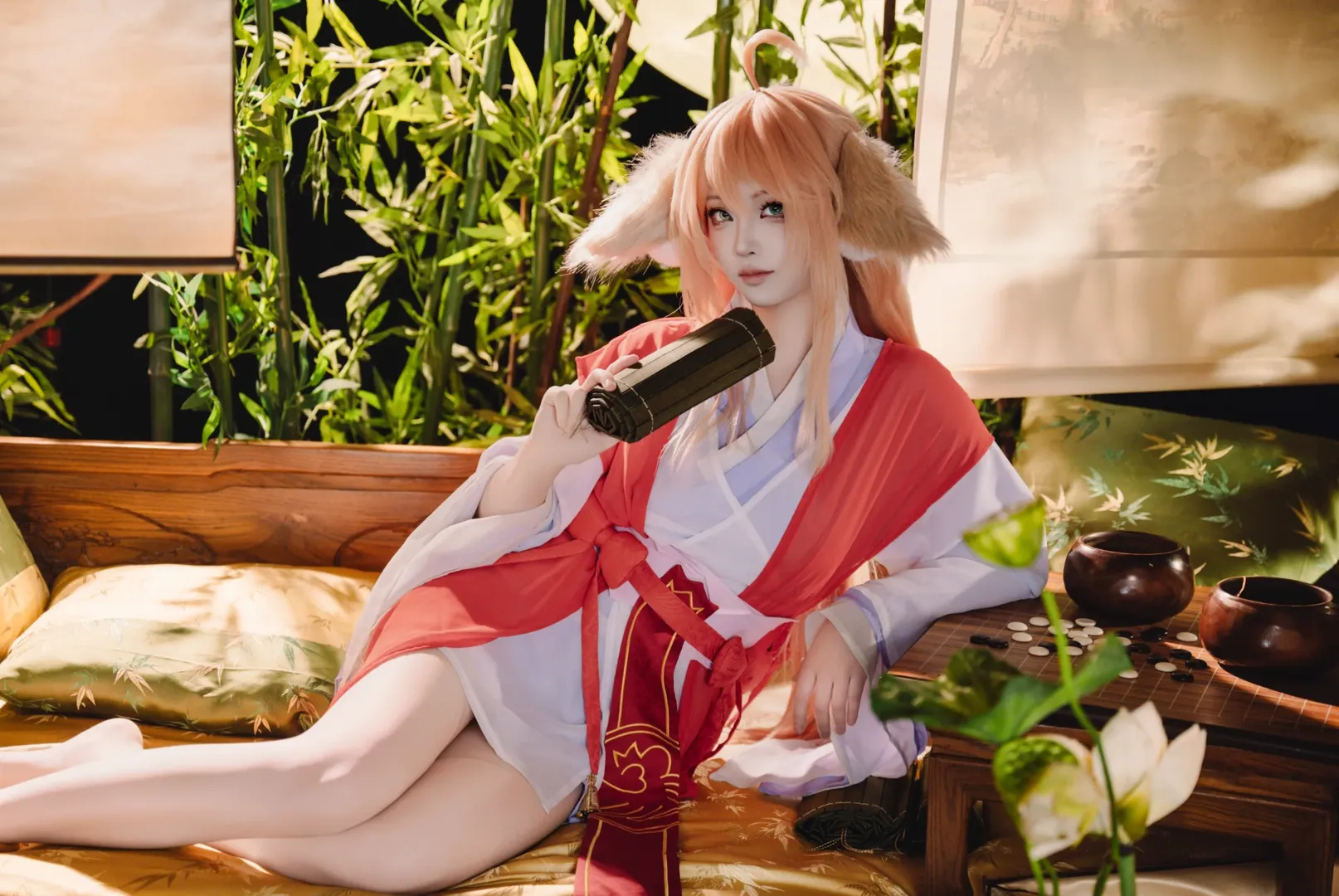 角色还原, 古风摄影, 涂山红红cos, 狐妖小红娘, 汉服造型 - 第3张