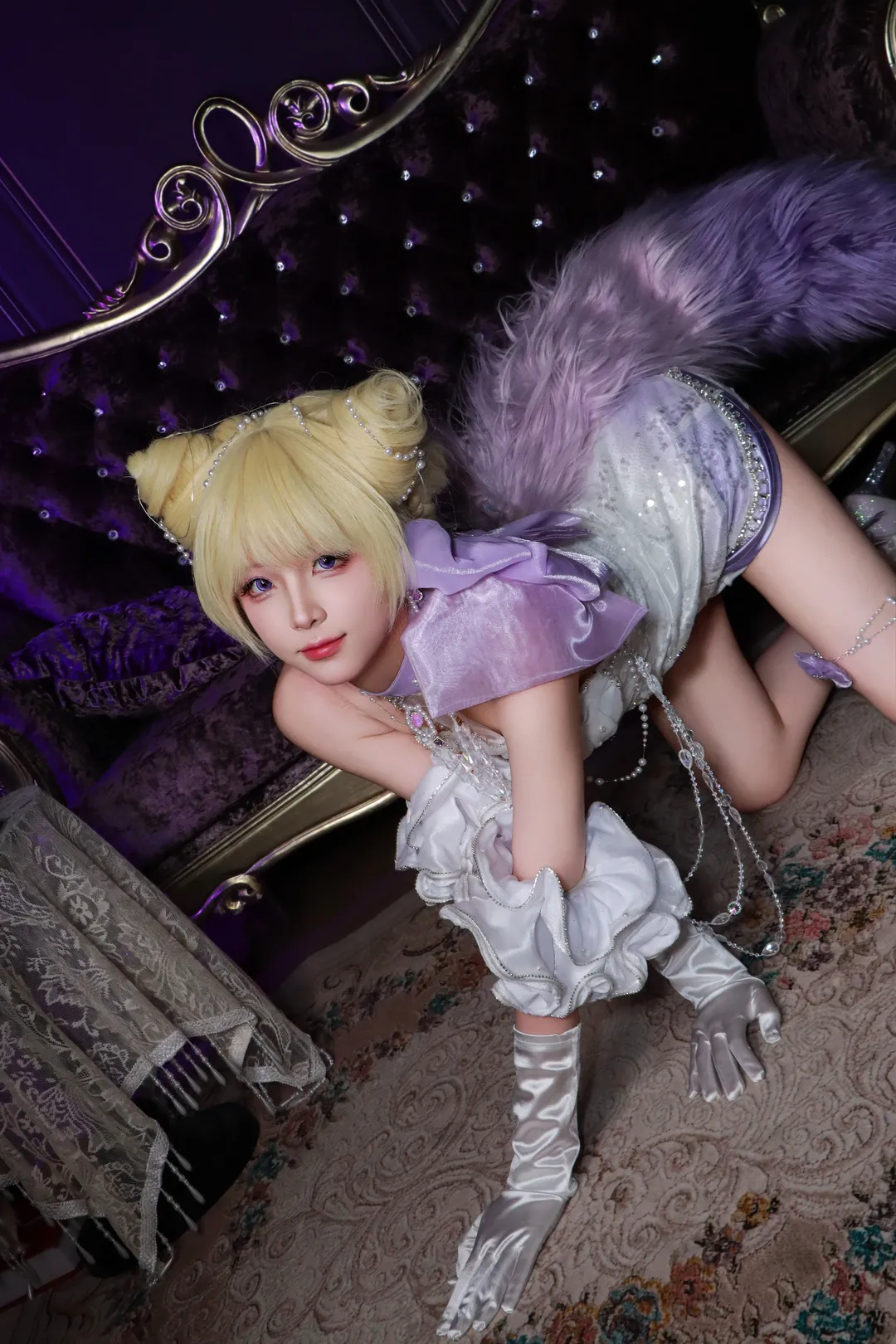 cosplay, 玉玲珑cos, 永劫无间, 幽夜玲珑, 梦中情猫 - 第2张