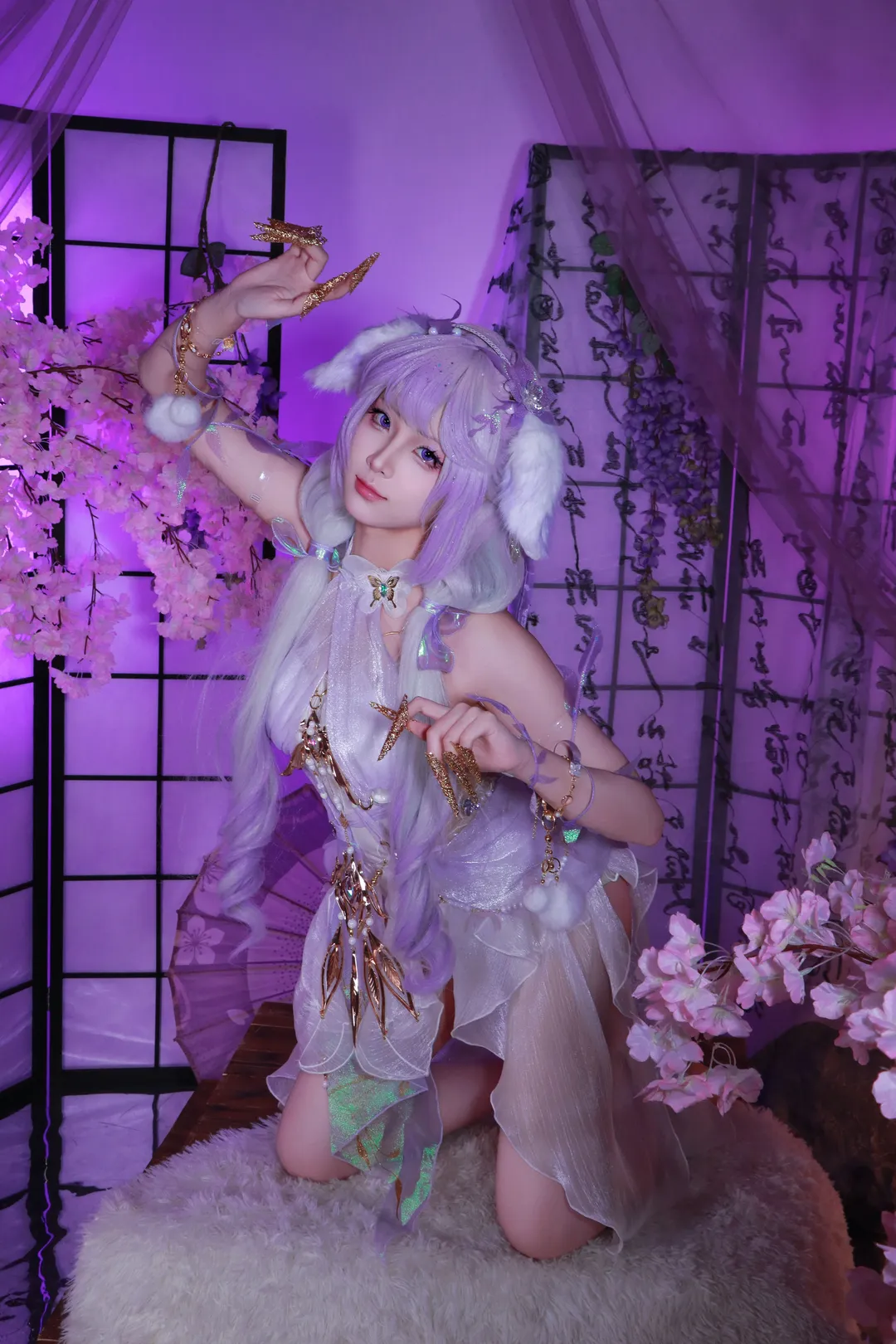 永劫无间, 春不敛cos, 紫色系, 唯美古风, 幻想风格 - 第2张