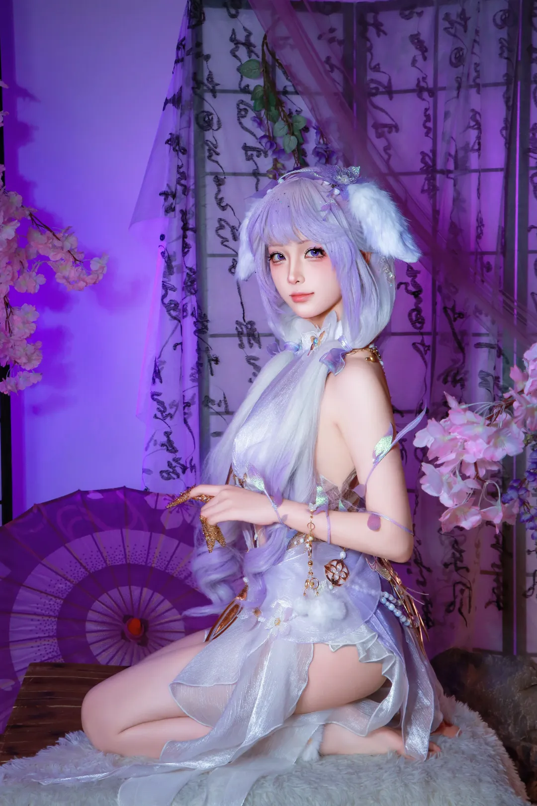 唯美写真, 玉玲珑cos, 永劫无间, 妆造细节, 高还原度