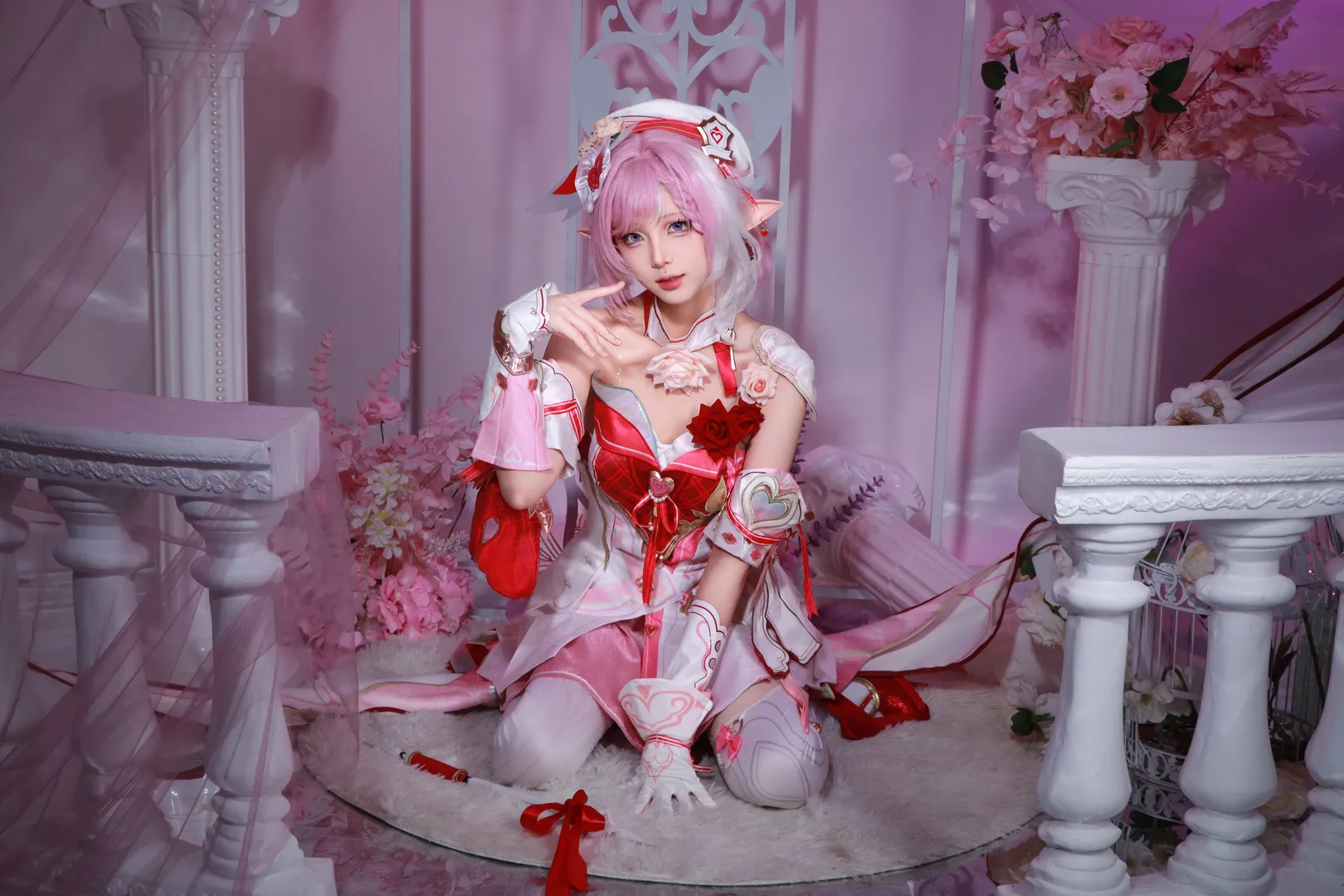 エリシア コスプレ, 崩壊 3rd, 美的写真, 少女感, 愛と願いの妖精 - 2枚目