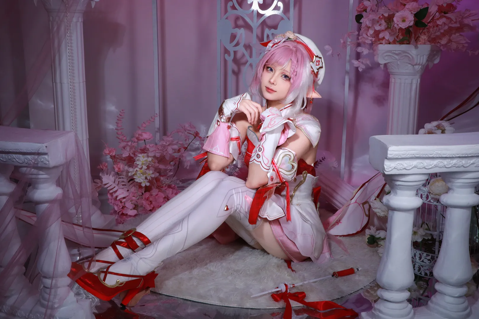エリシア コスプレ, 崩壊 3rd, 美的写真, 少女感, 愛と願いの妖精 - 3枚目