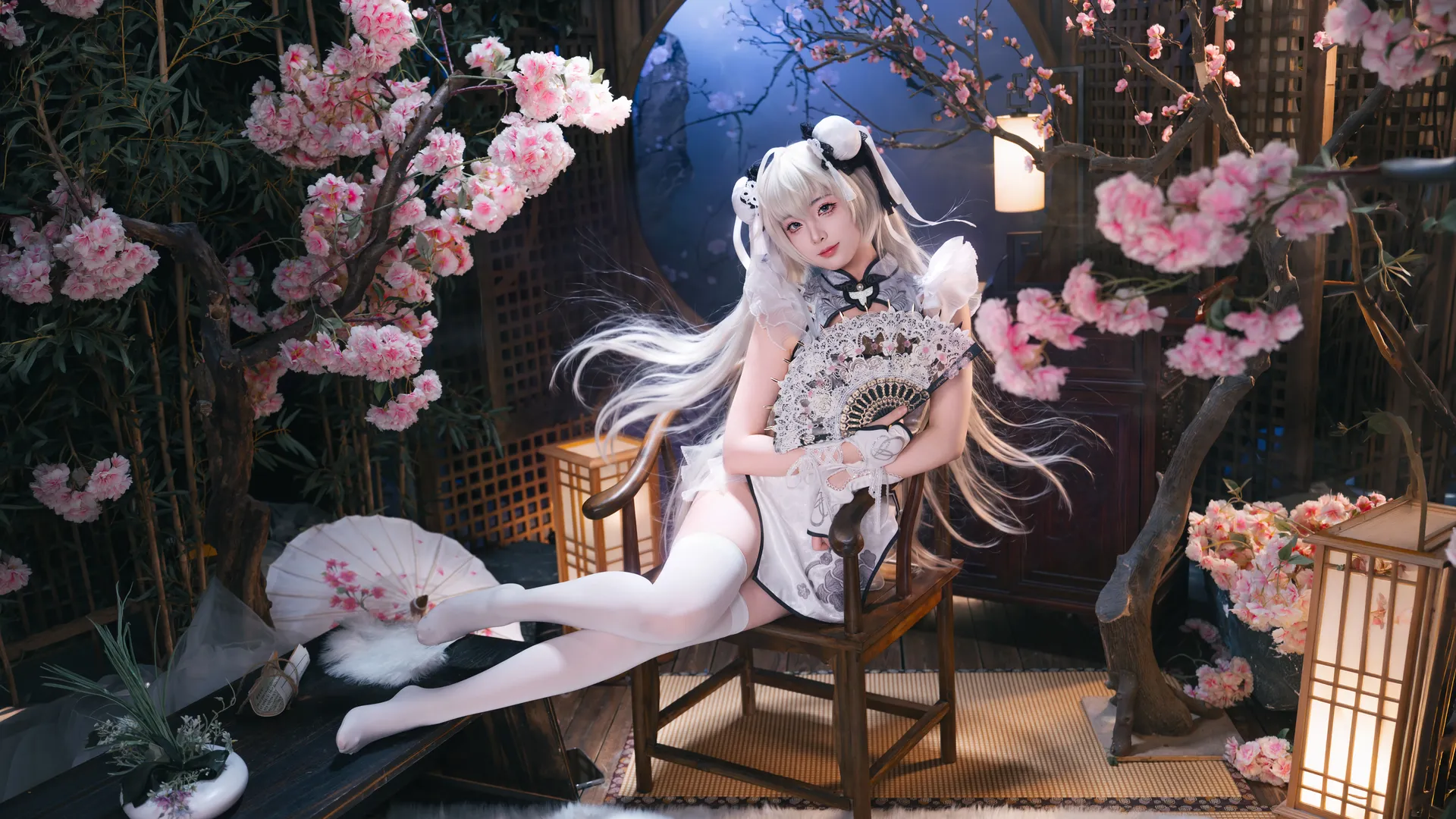 コスプレ, NARAKA: BLADEPOINT, 殷紫萍コスプレ, 玉髄の氷心, 中華風 - 4枚目