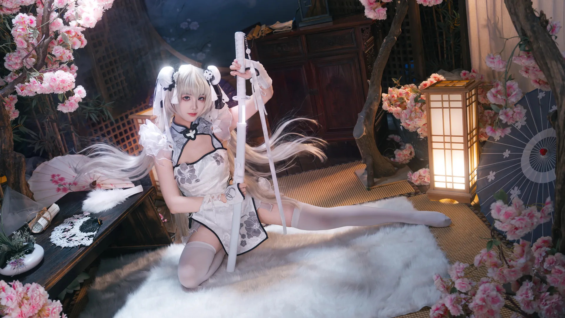 永劫无间, 殷紫萍cos, 玉髓冰心, 古风cosplay, cos摄影 - 第3张