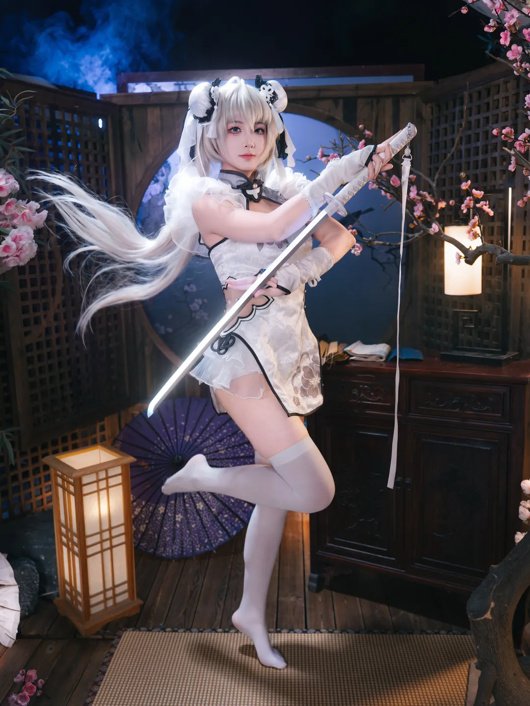 永劫无间, 殷紫萍cos, 玉髓冰心, 古风cosplay, cos摄影 - 第6张
