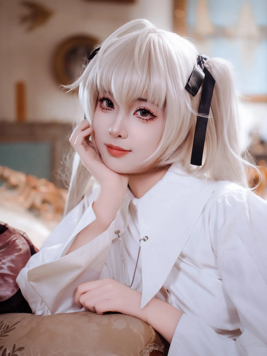コスプレ, 春日野穹 コスプレ, ツインテール, レトロ洋館撮影, 二次元プライベート撮影