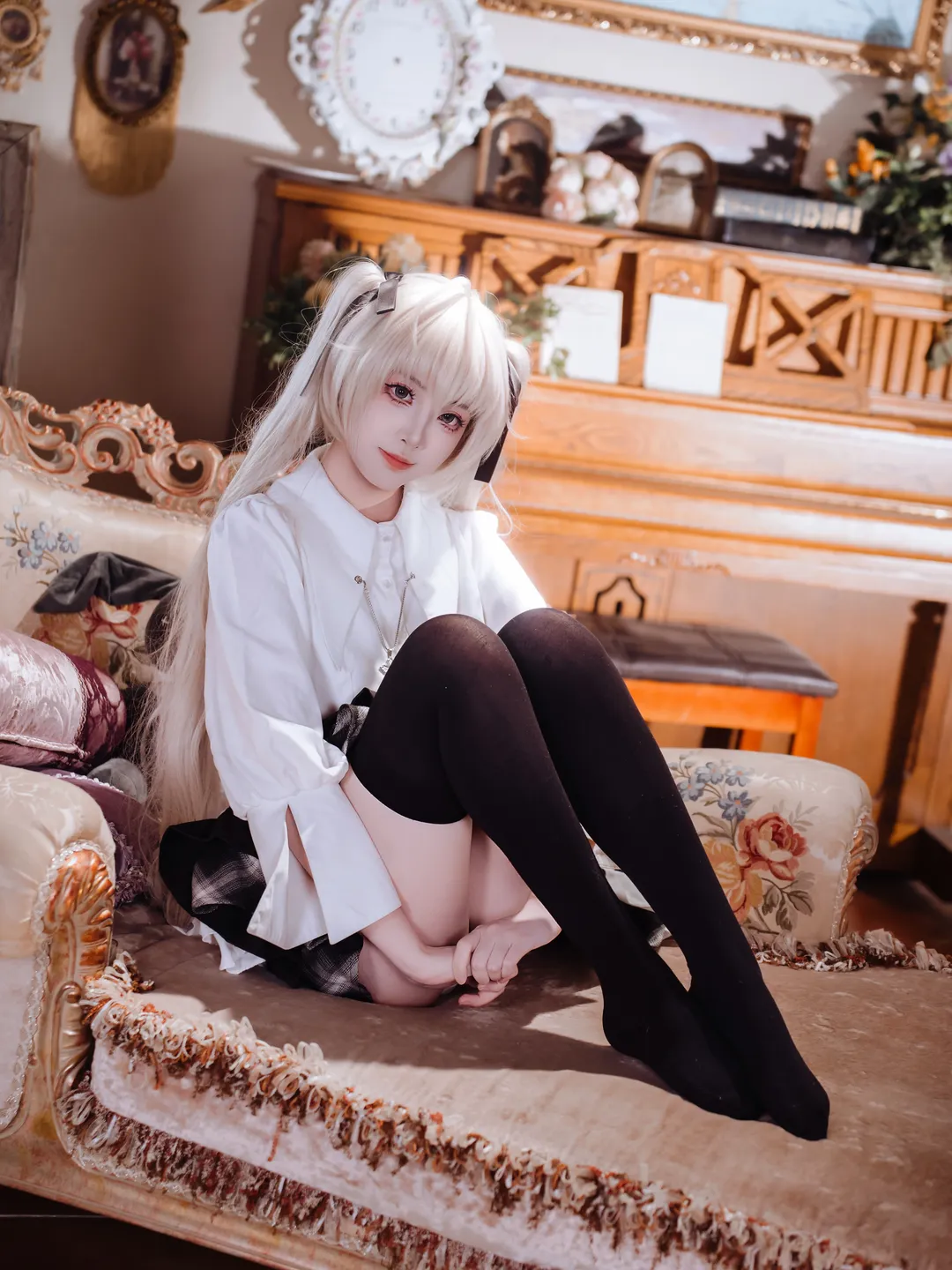 cosplay, 二次元摄影, 春日野穹cos, 穹妹cos, 缘之空 - 第1张
