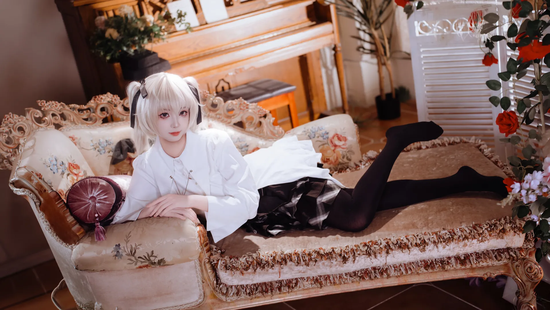 cosplay, 二次元摄影, 春日野穹cos, 穹妹cos, 缘之空 - 第5张