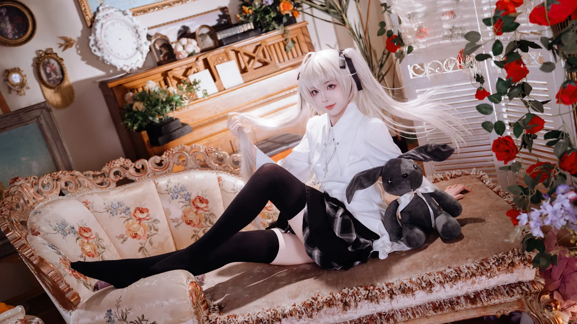 cosplay, 二次元摄影, 春日野穹cos, 穹妹cos, 缘之空 - 第6张