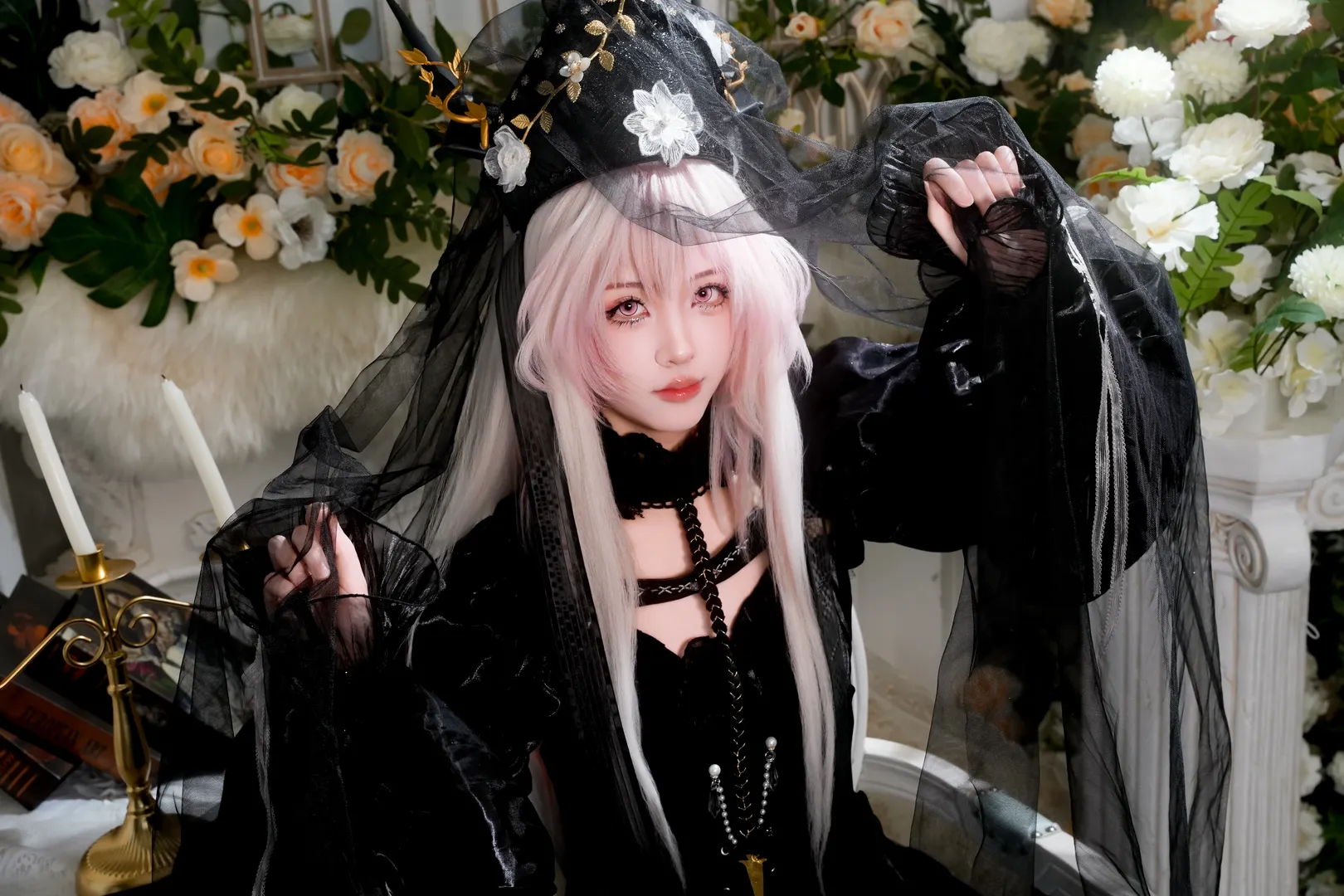 二次元cosplay, 明日方舟, 特蕾西娅cos, 魔王追悼cosplay, 明日方舟特蕾西娅 - 第4张