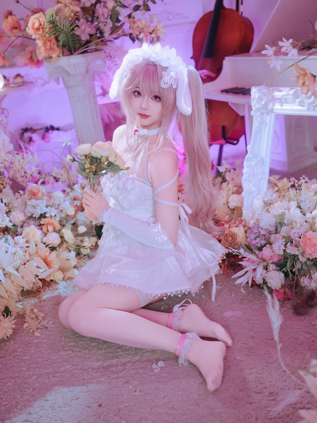 美的写真, アリス コスプレ, 勝利の女神：NIKKE, 夢幻的なメイクとスタイリング, 同人作品 - 3枚目