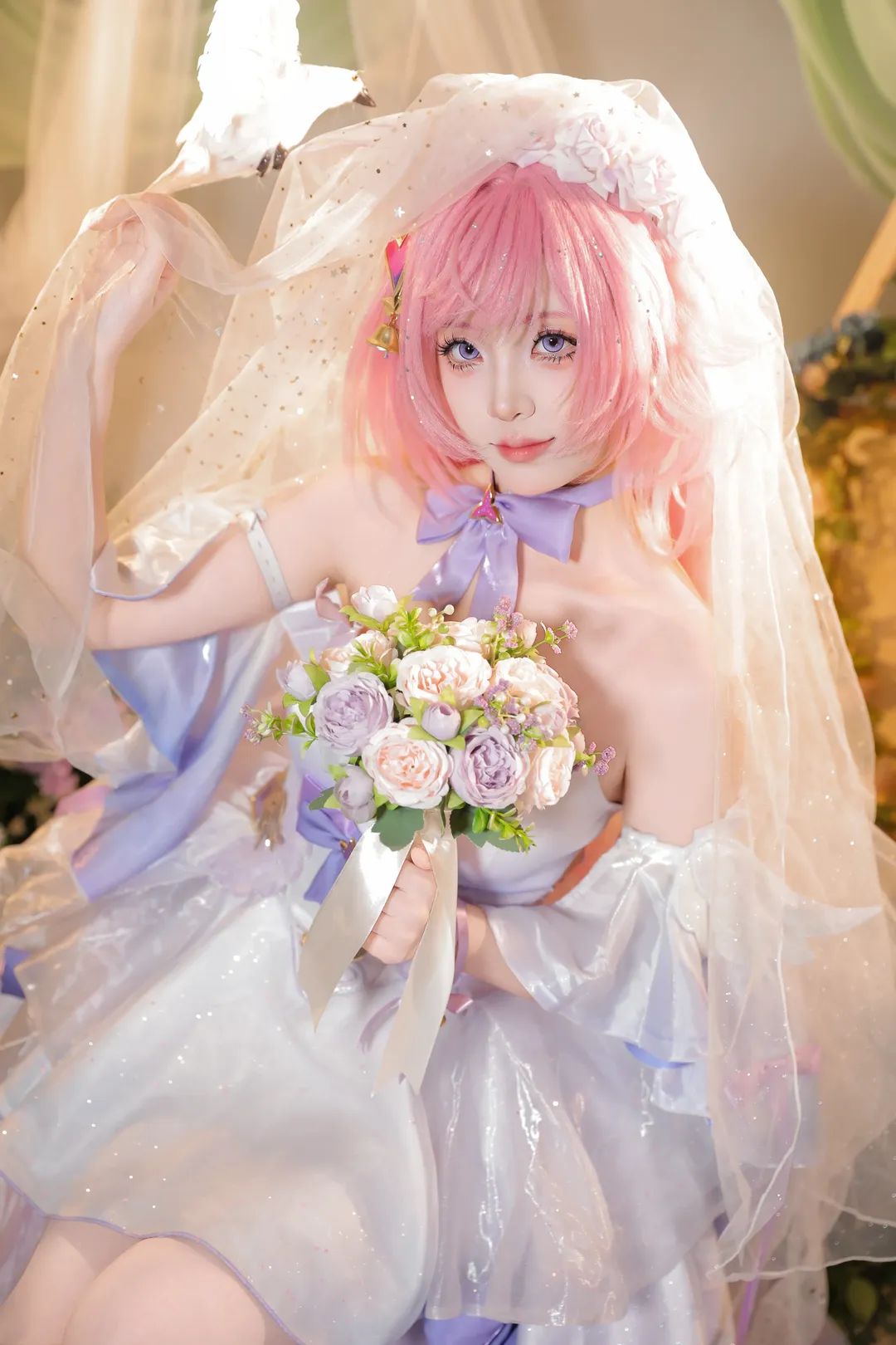 エリシア コスプレ, 崩壊 3rd, 美的, 花嫁, キャラクターコスプレ - 2枚目