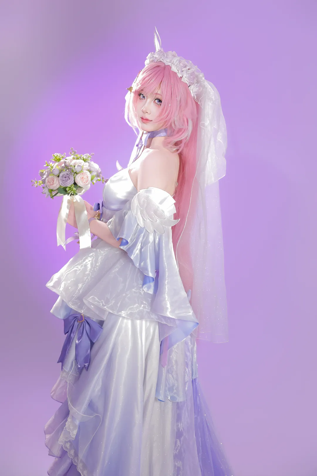 爱莉希雅cos, 崩坏3, 花间颂歌, 唯美写真, 角色扮演 - 第5张