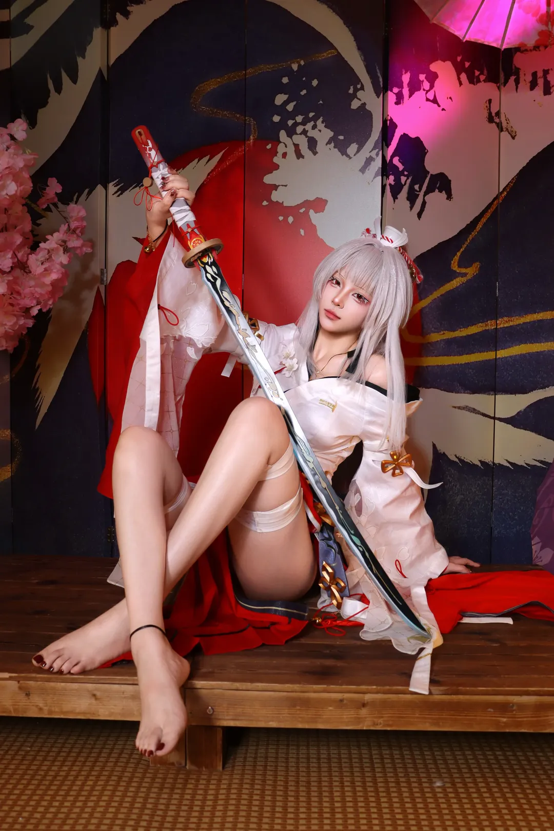 鸣潮, cosplay, 游戏角色, 绯雪cos, 和风造型 - 第2张