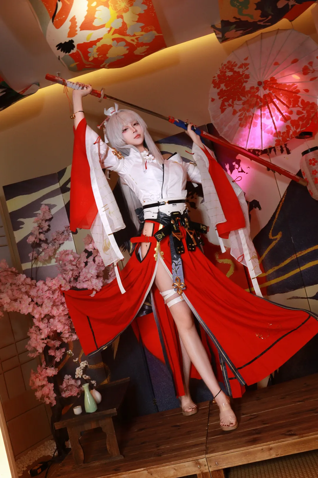 鸣潮, cosplay, 游戏角色, 绯雪cos, 和风造型 - 第3张