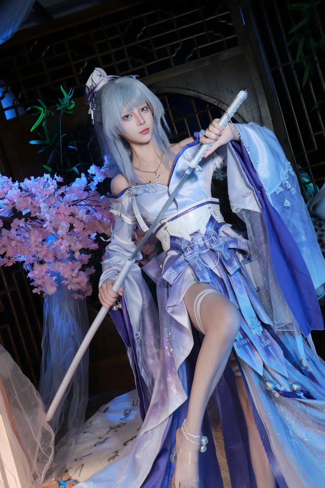 Wuthering Waves, Hiyuki cosplay, Cosplay makeup, Xianxia-style photography, Guofeng-style photoshoot booking - Image 4