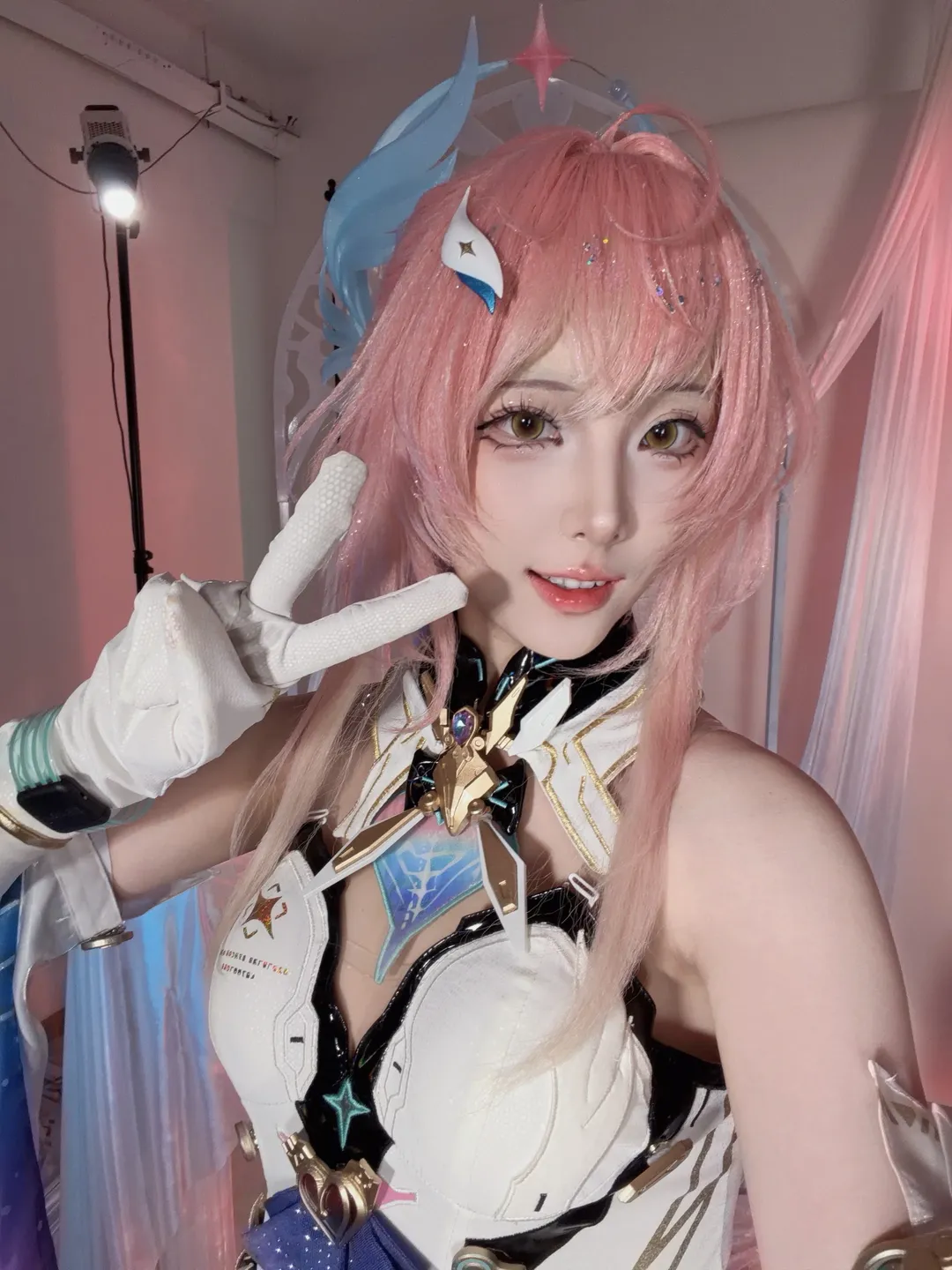 鸣潮, 爱弥斯cos, 高还原, 二次元cos, cosplay摄影 - 第2张