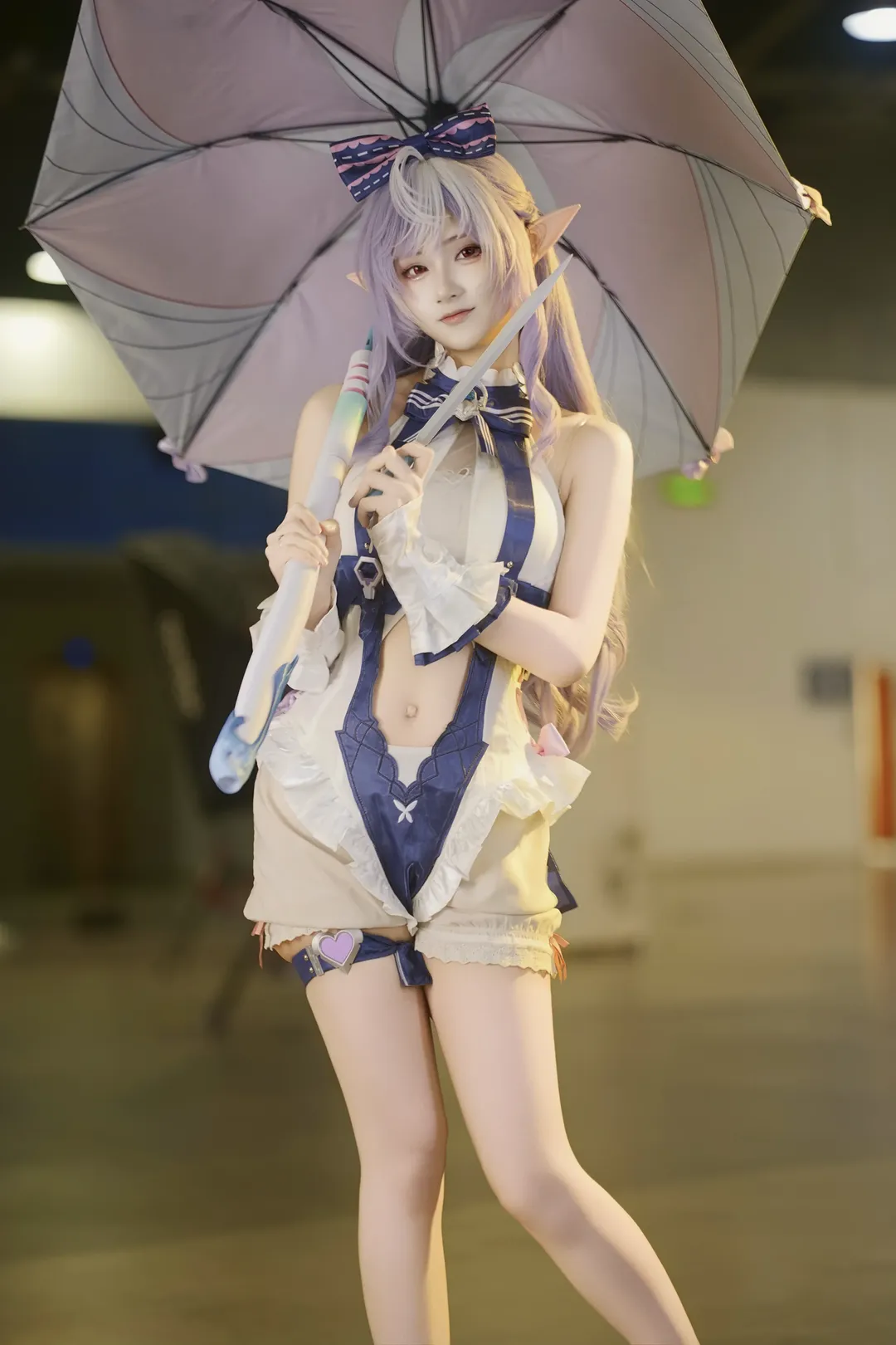 絕區零, 薇薇安cos, 二次元cosplay, 漫展攝影, 精靈耳 - 第1張