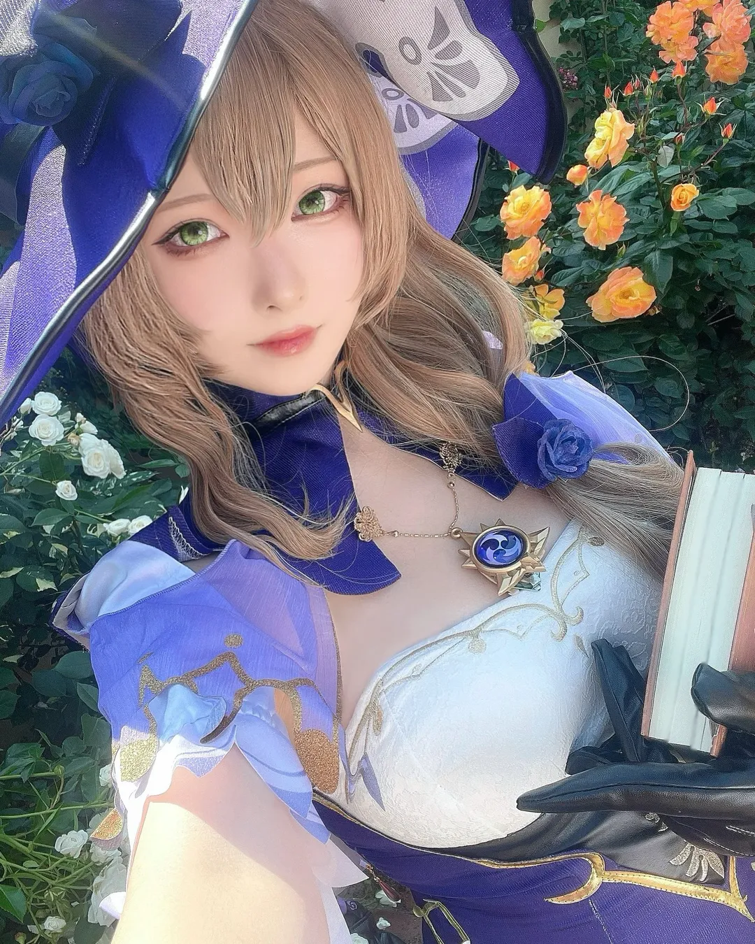 原神, cosplay, 星穹铁道, 丽莎cos, 蔷薇魔女 - 第3张
